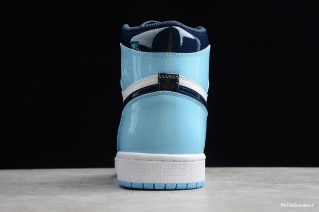 MaikeSneakers High Retro Patent Air OG CD0461-401 UNC 1 Jordan 0817